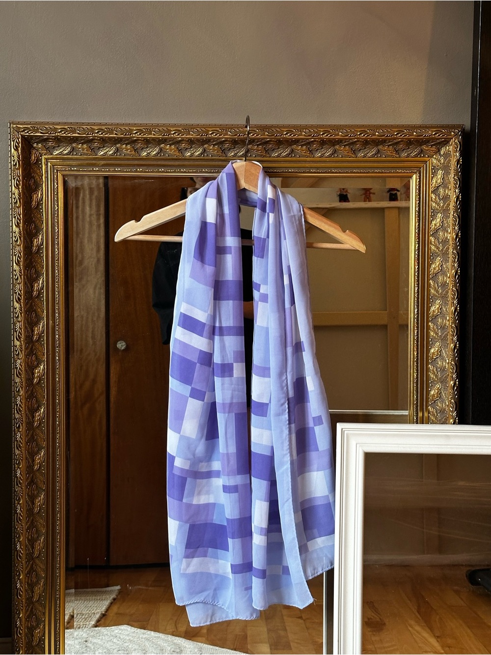 Purple Lilac Scarf